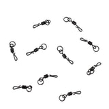 Maxbell 10 Pieces Flexi Ring Swivels Quick Change Swivels Size 11 Terminal Tackle