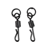 Maxbell 10 Pieces Flexi Ring Swivels Quick Change Swivels Size 11 Terminal Tackle