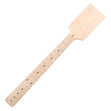 Maxbell 22 Frets Maple Wooden Guitar Neck Fingerboard DIY Accessory Natural Color