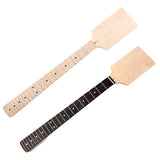 Maxbell 22 Frets Maple Wooden Guitar Neck Fingerboard DIY Accessory Natural Color