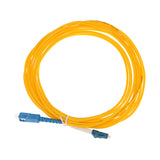 Maxbell 5m Single Mode Single Core Jumpers Fiber Patch Cable Line SC to LC Yellow