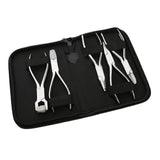 Maxbell 5 Pieces Stainless Steel Optic Eye Glasses Frame Repair Optical Pliers Kit