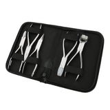 Maxbell 5 Pieces Stainless Steel Optic Eye Glasses Frame Repair Optical Pliers Kit