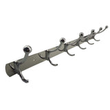 Maxbell Wall Door Bathroom Bedroom Mounted Hanger 6 Hooks Coat Hat Towel Hook Rack