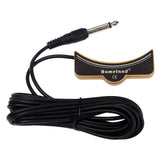 Maxbell Acoustic Guitar Pickup w/ 6.35mm Jack 5M Cable Sound Hole Mounted Preamp/EQ