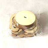 Maxbell Wooden Round Table Numbers Freestand Wedding Table Centerpiece Decoration