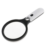 Maxbell Handheld 4 LED Antique Magnifier Magnifying Glass 4X 30X Jewelry Loupe Lens