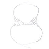 Maxbell Fashion Lady Body Chain Jewelry Bikini Bra Top Harness Underwear Jewelry Set