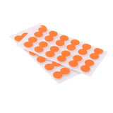 Maxbell 24Pcs Pinch Outdoor Fly Fishing On Strike Indicator Stick on Float Outdoor Fly Fishing Orange