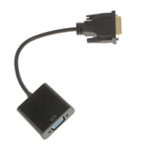 Maxbell 1080P DVI-D 24+1 to VGA HDTV Monitor Cable Adapter Converter for PC Display