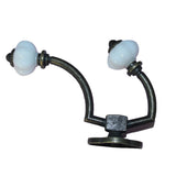 Maxbell Imitation Ceramic Double Heads Coat Towel Robe Door Wall Closet Hook Hanger