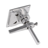 Maxbell 316 Marine Stainless Steel Turning Lock Boat Hatch Handle Flush Hatch Lift 3.2 x 2.7 inches