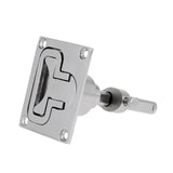 Maxbell 316 Marine Stainless Steel Turning Lock Boat Hatch Handle Flush Hatch Lift 3.2 x 2.7 inches