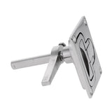Maxbell 316 Marine Stainless Steel Turning Lock Boat Hatch Handle Flush Hatch Lift 3.2 x 2.7 inches