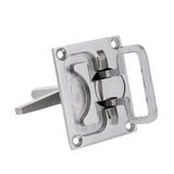 Maxbell 316 Marine Stainless Steel Turning Lock Boat Hatch Handle Flush Hatch Lift 3.2 x 2.7 inches