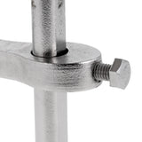 Maxbell 316 Marine Stainless Steel Turning Lock Boat Hatch Handle Flush Hatch Lift 3.2 x 2.7 inches