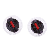 Maxbell Pair Helmet Screen Lens Mounting Fix Base with Rotate Switch for LS2 Helmet