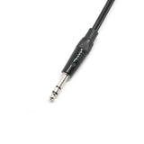 Maxbell 1/4 inch to XLR Audio Y Splitter Converter Cable, 1Ft/ 30cm 6.35mm 1/4" TRS Male to 2 Dual XLR Male Microphone Stereo Audio Converter Adapter Cable Cord