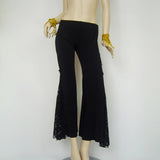 Maxbell Women Belly Dance Costumes Crystal Cotton Lace Belly Dancing Pants Trousers