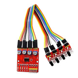Maxbell Tracking Module Infrared Detection Sensor Module DIY For Arduino 4 Channel