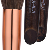 Maxbell 10 Pieces Professional Kabuki Makeup Brushes Set for Facial Lip Eyes Foundation Powder Cream Comestic