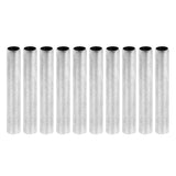 Maxbell Professional 10pcs Stainless Steel Tattoo Machine Backstem Tubes - White