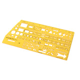 Maxbell 1 Piece Multifunction Plastic Markings Technical Drawing Template Stencil 1:50000 Plotting Scale