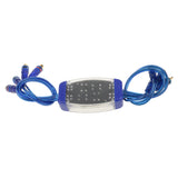 Maxbell 4 Channel RCA Ground Loop Isolator with Line Noise Eliminator Remover Filter