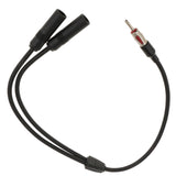 Maxbell 30cm Universal Male Female Extension Radio AM/FM Car Antenna Adapter Cable for Radio Stereo Audio Electronics