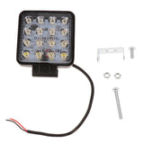 Maxbell 5 '' Square 48W LED Work Light Flood Lamp ATV Truck Boat Auto Car 12V/24V