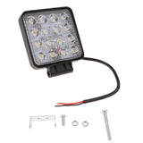 Maxbell 5 '' Square 48W LED Work Light Flood Lamp ATV Truck Boat Auto Car 12V/24V