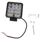 Maxbell 5 '' Square 48W LED Work Light Flood Lamp ATV Truck Boat Auto Car 12V/24V