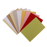 Maxbell 50 Sheets/Pack Scrapbooking Pearlescent Paper Cardstock DIY Handmade Card for Crafts