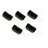 Maxbell 5 Pieces Radial Electronics Series Electrolytic Capacitor Assorted Kit, Long Life, Low Impedance 32x18mm DC 400V 120uf