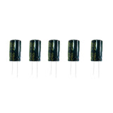 Maxbell 5 Pieces Radial Electronics Series Electrolytic Capacitor Assorted Kit, Long Life, Low Impedance 32x18mm DC 400V 120uf