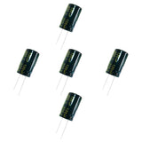 Maxbell 5 Pieces Radial Electronics Series Electrolytic Capacitor Assorted Kit, Long Life, Low Impedance 32x18mm DC 400V 120uf