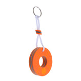 Maxbell Marine Outboard Swimming Beach Floating Key Ring Key Float Sailing Kayak Fishing Accessories- Buoy Shape Orange