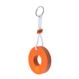 Maxbell Marine Outboard Swimming Beach Floating Key Ring Key Float Sailing Kayak Fishing Accessories- Buoy Shape Orange