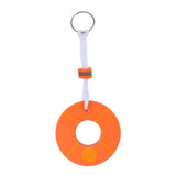 Maxbell Marine Outboard Swimming Beach Floating Key Ring Key Float Sailing Kayak Fishing Accessories- Buoy Shape Orange