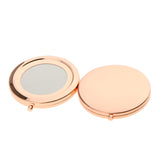 Maxbell 2pcs Pocket Mirror for Women- Small Mini Round Compact Stylish Cosmetic Makeup Travel Purse Mustache Mirror