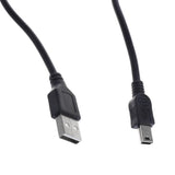 Maxbell 90cm Black USB 2.0 A Male To Mini 5 Pin B Data Charging Cable Cord Adapter