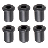 Maxbell 6 pieces Guitar Strings Mounting Ferrules Bushing for Electric Guitar Part Black