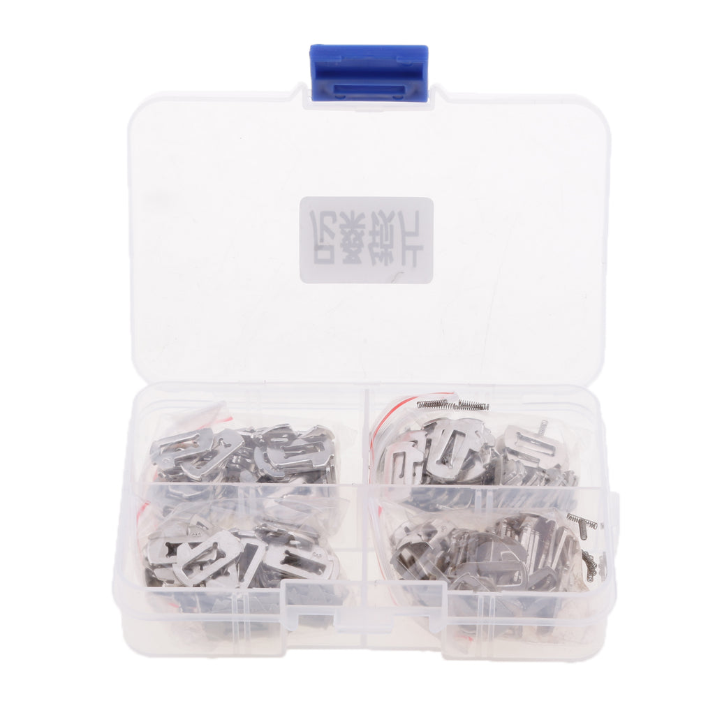 Maxbell 200 Pieces Car Lock Reed Key Cylinder Gasket Plate For Nissan