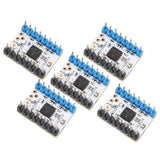 Maxbell 5Pcs TMC2208 v1.0 Stepper Motor Driver Module with Heat Sink for 3D Printer