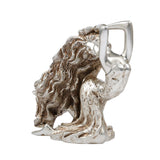 Maxbell Beauty Design Silver Plated Resin Wine Rack Wine Bottle Holder Art Handicrafts Wedding Party Tabletop Furnishing Articles
