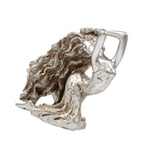 Maxbell Beauty Design Silver Plated Resin Wine Rack Wine Bottle Holder Art Handicrafts Wedding Party Tabletop Furnishing Articles