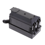 Maxbell 6 Relay 5 Road Auto Relay Holder Box Socket Fuse with Lid Insurance Black with Adapters