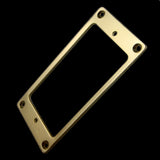 Maxbell Metal Flat Humbucker Pickup Ring Set for Les Paul Electric Guitar Parts 2mm