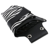 Maxbell Professional Zebra Hairdressing Scissor Shears Storage Case Barber Salon Tools Pouch Holster for Stylists