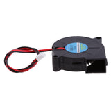 Maxbell DC 12V Connector Brushless Cooling Turbo Blower Fan 50x15mm Cooler 3D Printer Parts